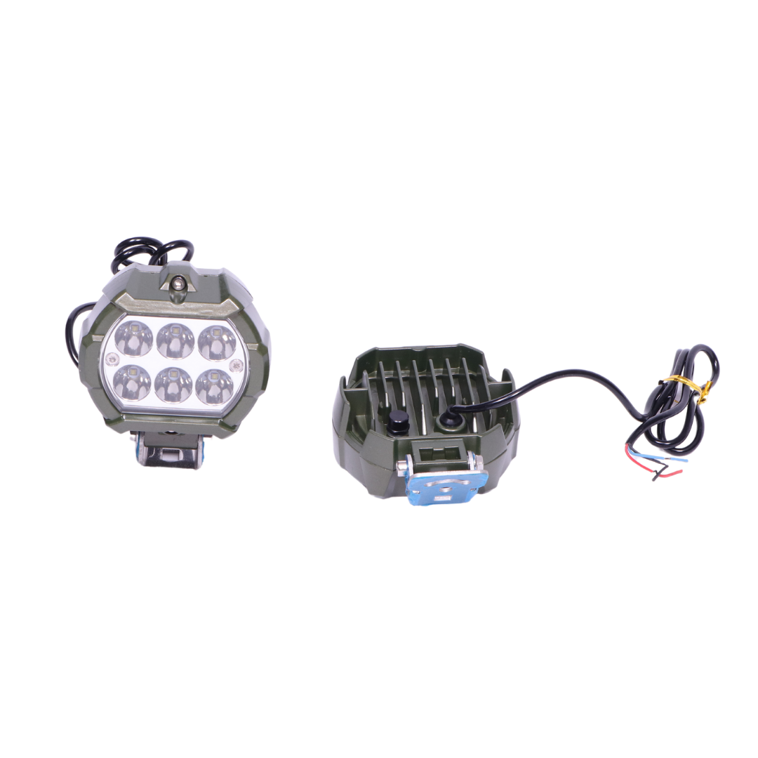 6 LED Shilan Waterproof Fog Light-Pair