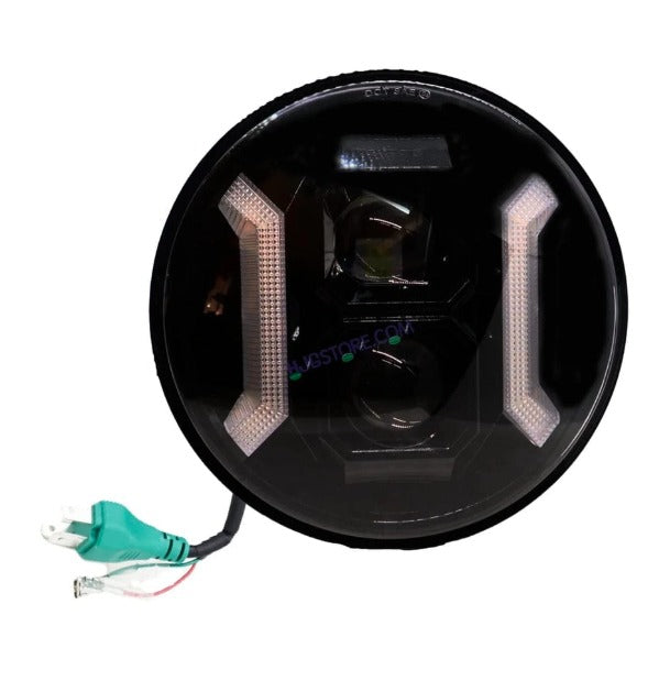 LIU HJG C-284 Yellow/White 90 Watt LED Headlight For Bike And Car