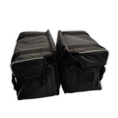 Taichi Water Proof Double-Side Black Fabric Luggage Touring Saddlebag