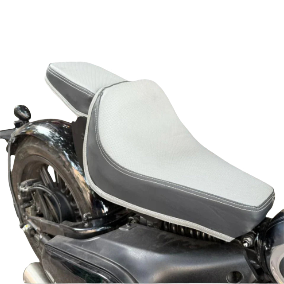 Premium Foldable Seat for Jawa 42 Bobber/Perak 100kg Load