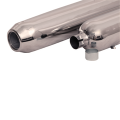 Stainless Steel OE Style Hurricane Exhaust for Super Meteor 650 & Shotgun 650 | Durable Performance | Enhanced Efficiency | Corrosion-Resistant