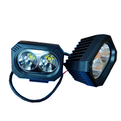 HJG Dual bulb Led Fog Light for all bikes 40 watt