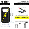 BOBO BM11 Fully Waterproof Bike Phone Holder (with Fast 15W Wireless Charger & USB-C Input/Output Port) Motorcycle Mobile Mount
