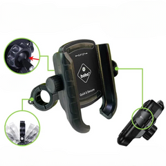 BOBO BM14 Quick Release Bike Phone Holder – Secure & Easy Mounting
