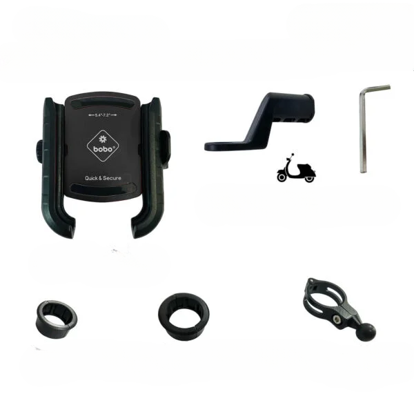 BOBO BM14 Quick Release Bike Phone Holder – Secure & Easy Mounting