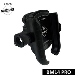 BOBO BM14 PRO Quick Release with Vibration Controller Enhanced BM4 PRO Bike / Cycle Phone Holder Motorcycle Mobile Mount