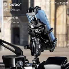 BOBO BM17 Anti-Vibration Bike  Cycle Phone Holder Motorcycle Mobile Mount