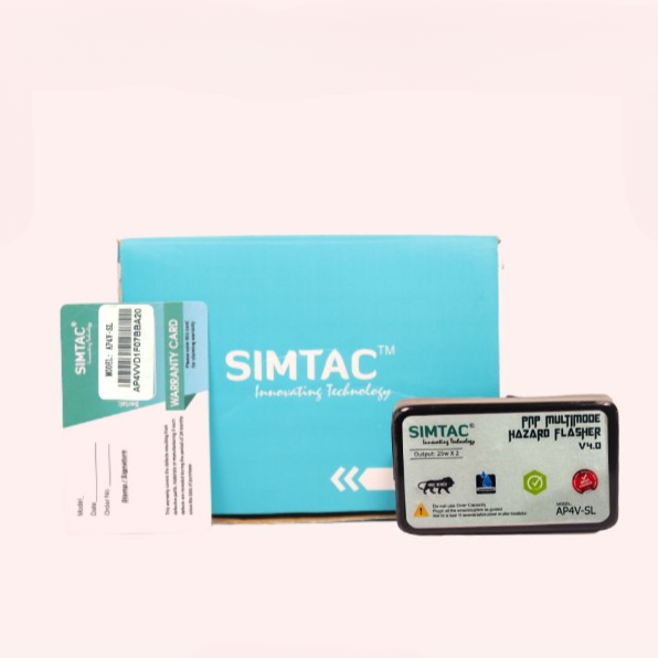 SWITCHLESS | Apache 160/200 4V BS4/BS6 - Simtac PNP Hazard Flasher/Adapter/Module -  AP4V-SL