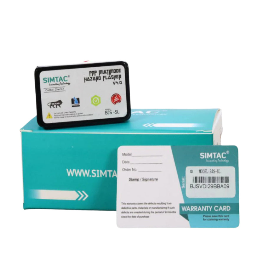 SWITCHLESS [V4.0] Bajaj Pulsar NS/AS - Compatible Simtac PNP Hazard Fl ...