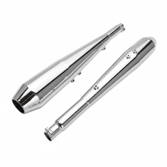 Venom Chrome  V2 Single Exhaust with DB Killer