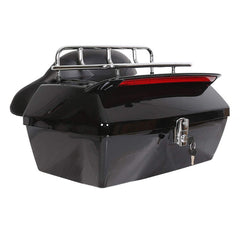 Motorcycle Accessories Part Trunk Top Case Motorcycle Rear Luggage Box with Backrest and Shelf for Super Meteor 650-Viral