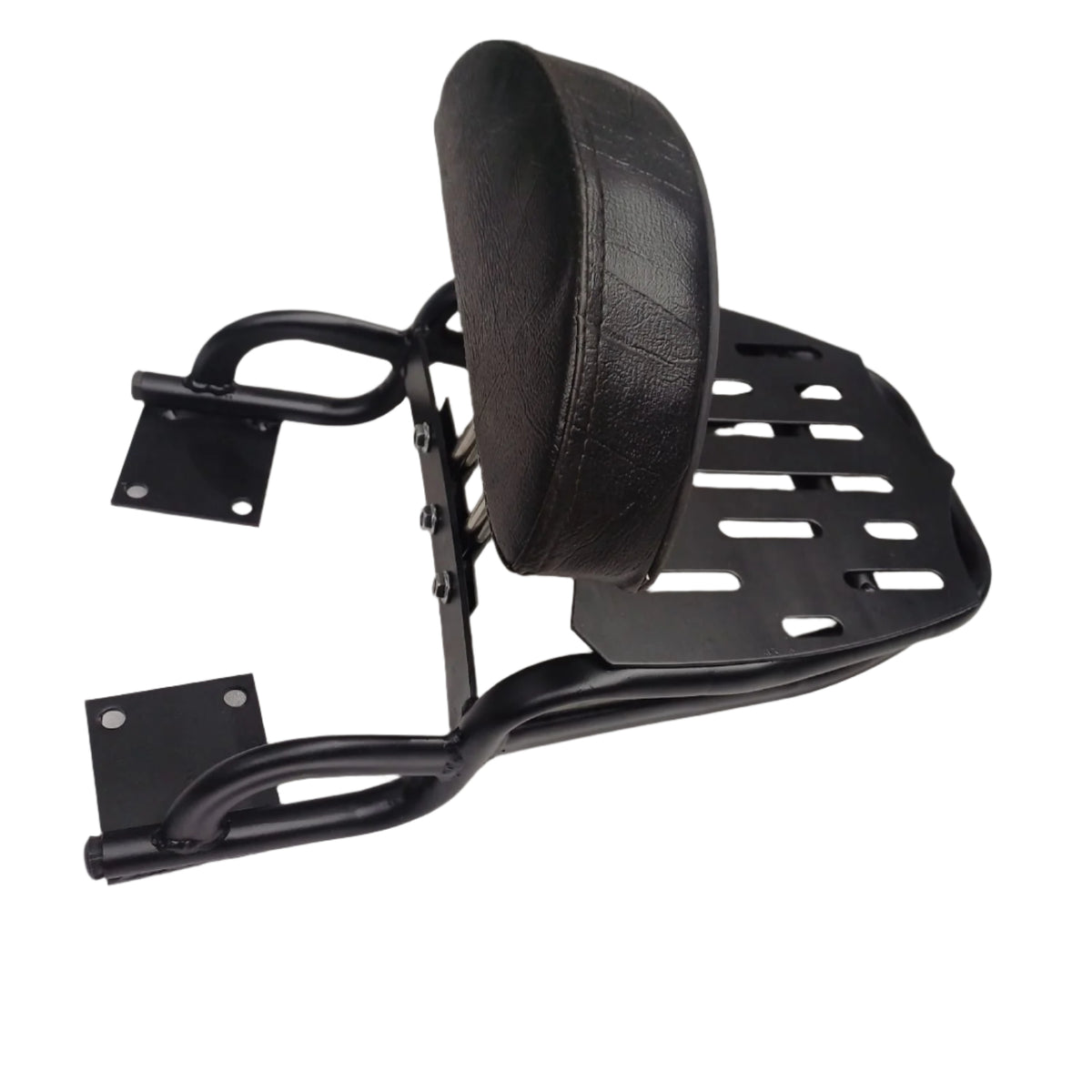 Adjustable Carrier with Foam Cushion Backrest for Jawa 42,Jawa 42 2.1,Jawa Classic 300,Royal Enfield Hunter/Thunderbird/Meteor 350