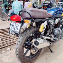 Growler With DB Killer Exhaust For Royal Enfield Interceptor , Continental GT650