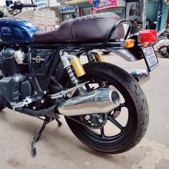 Growler With DB Killer Exhaust For Royal Enfield Interceptor , Continental GT650