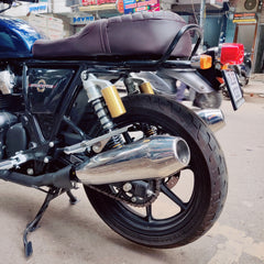 Growler With DB Killer Exhaust For Royal Enfield Interceptor , Continental GT650