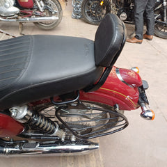 OE Type Backrest For Yezdi Roadster and Jawa Classic 350 2024 model