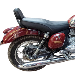 OE Type Backrest For Yezdi Roadster and Jawa Classic 350 2024 model