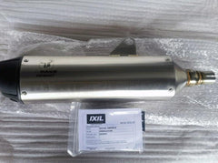 IXRACE Desert Stainless Steel Muffler for Himalayan 452cc | Euro 5 Approved | High-Quality Finish