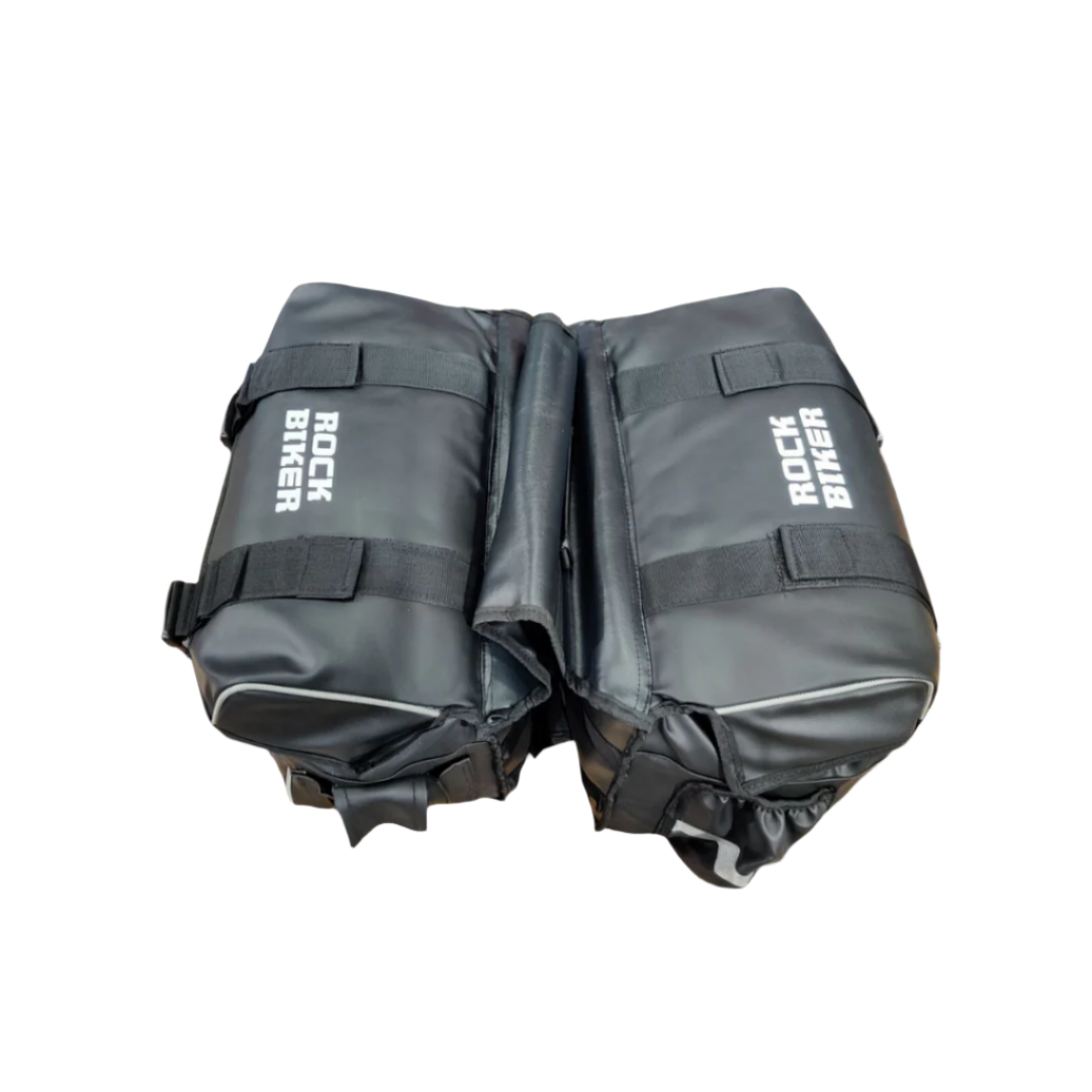 Rockbiker Saddle Bags 30 Ltr for all motorcycles Without Waterproof cover