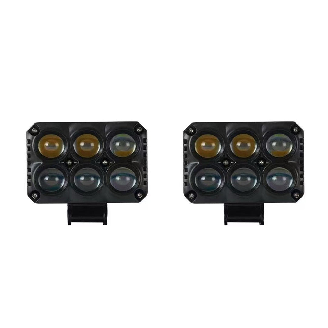 60 Watt Flasher 6 led with RGB Fog Light JS85