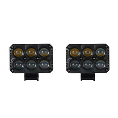 60 Watt Flasher 6 led with RGB Fog Light JS85