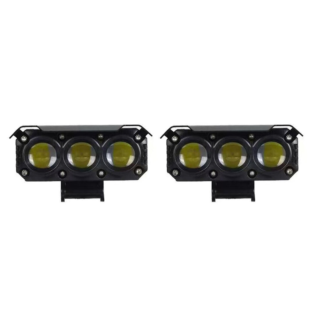 40 Watt Flasher 3 Led with RGB Fog Light JS81
