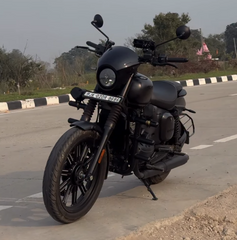 Vivid Black Fairing Mask Front Cowl Headlamp Visor