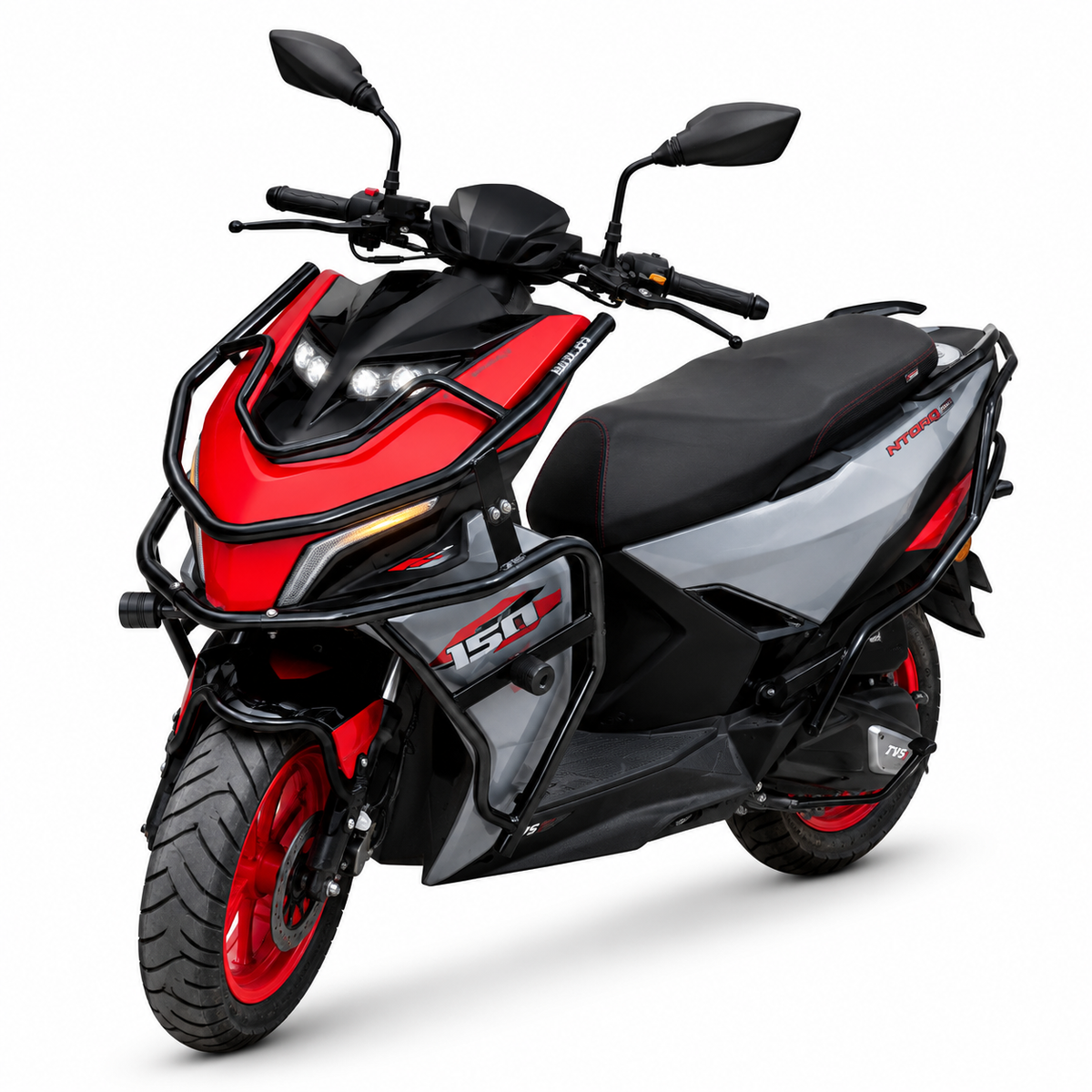 Heavy Duty HP brand Crash Guard for NTORQ 150-Viral