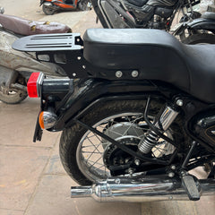 Top Rack Backrest for Jawa 42 Bobber/Classic 350 Reborn, Standard Reborn, Goan Classic & Royal Enfield Classic 350