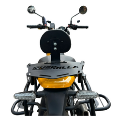 Royal Enfield Guerrilla 450 Top Rack Carrier With Gaddi Backrest