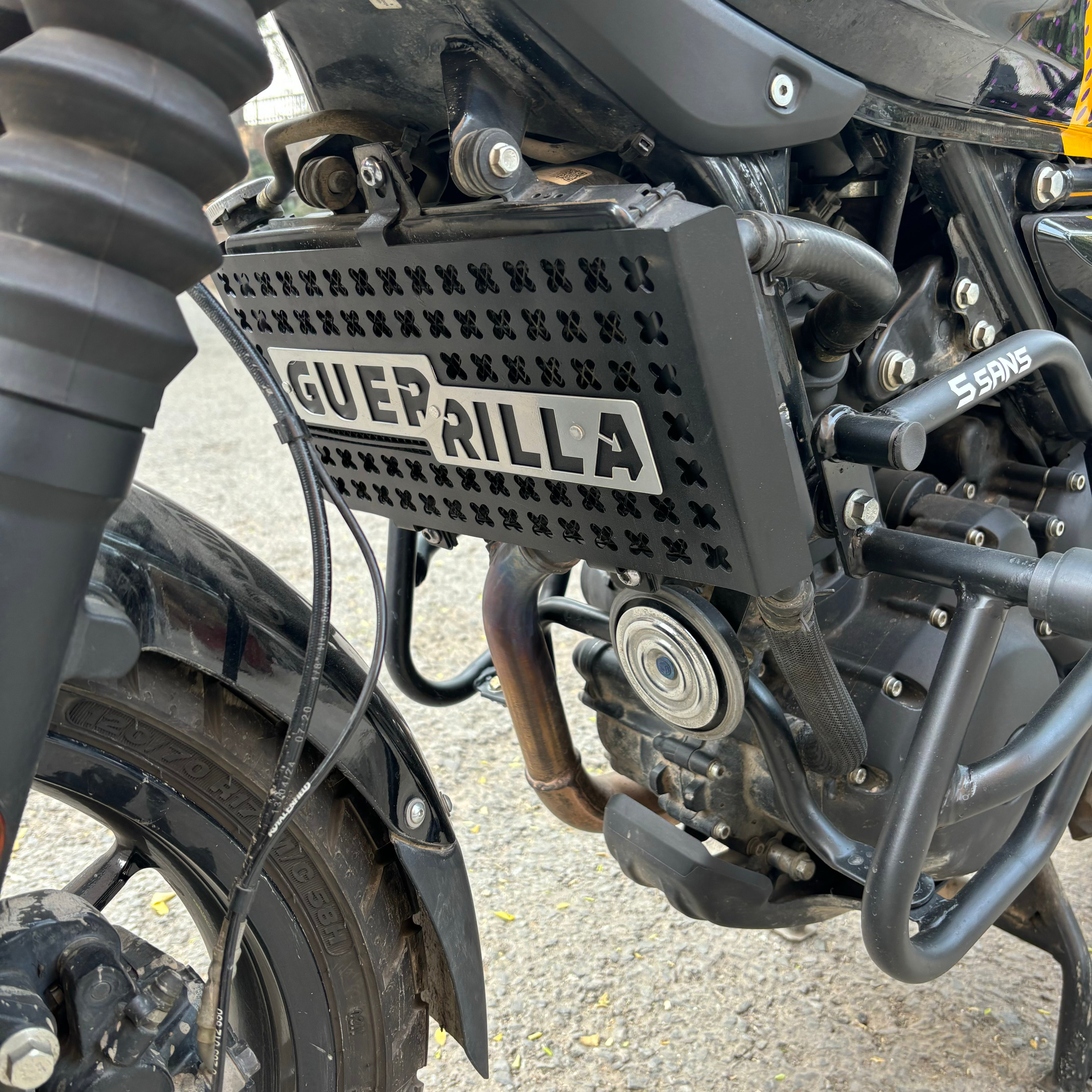 Crash Guard with Delrin Sliders for Himalayan 450/Guerilla 450 – Ultim