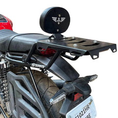 Top Rack with Plate and Cushion Backrest for Honda Hness CB 350 & RS 350