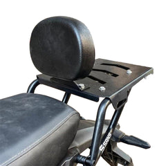Top Rack with Plate and Cushion Backrest for Honda Hness CB 350 & RS 350
