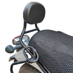 Simple PU Cushion Backrest for Honda H'ness CB 350