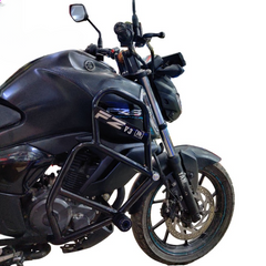 Round Nylon Crash Guard for Yamaha FZS V3 – Premium Leg Protection