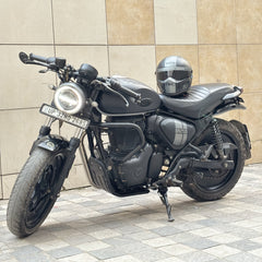 Heavy-Duty Mild Steel Bash Plate for Royal Enfield for Hunter 350