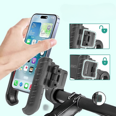 Simtac Quick Lock Jaw Grip Mobile Holder with Universal Fitment for Bikes & Scooters | JQL1