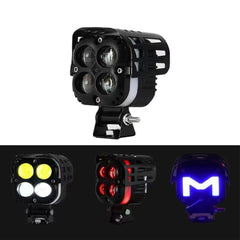 40 Watt Flasher 4 Led with RGB Fog Light JS83