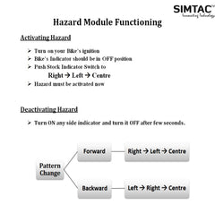 SWITCHLESS [V4.0] Bajaj Pulsar NS | AS | Compatible | Simtac | PNP Hazard Flasher / Adapter / Module | BJS-SL