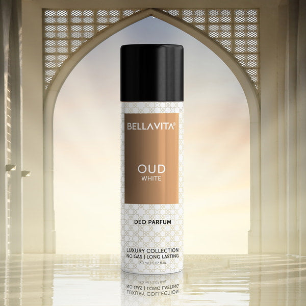 FREE GIFT | Oud White Deo Parfum - 150ml - No Gas Deo Parfum for Men