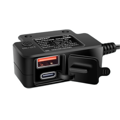 Simtac rapidride duo 51w charger with USB-A & Type-C