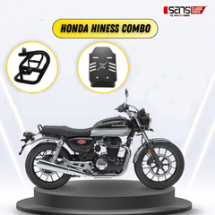 Honda Hiness Crash Guard & Bash Plate Combo