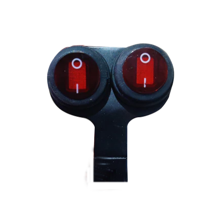 On off Switch With Led 2 in 1 LED Fog light for All Motorcycles