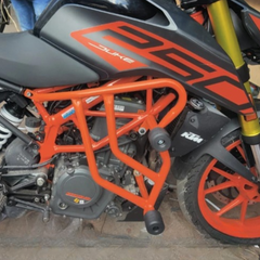 Economy Cross Crash Guard with Nylon(Round) Leg Guard/Crash Guard for KTM 250/390