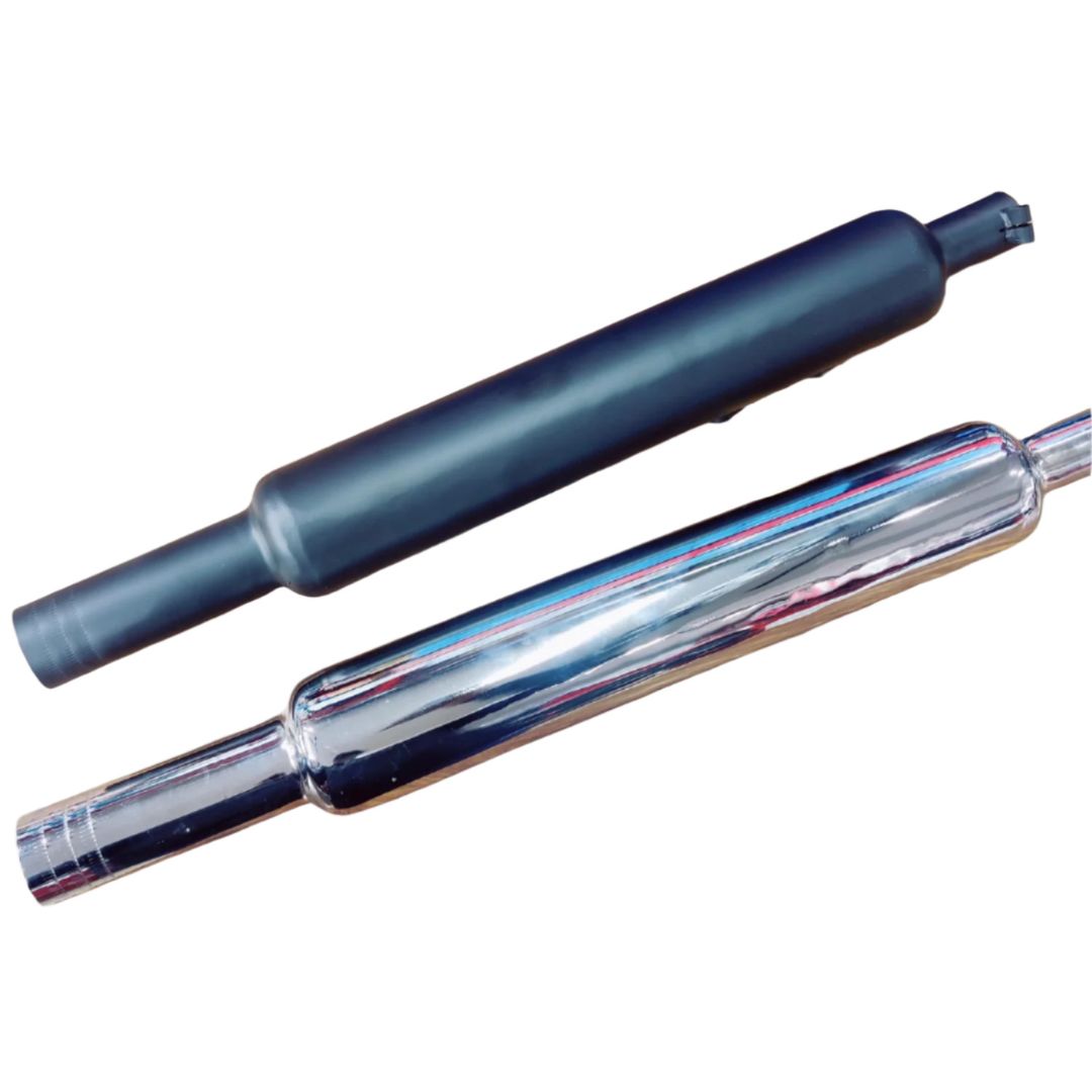 Long Punjab Empty Exhaust for Reborn, Goan Classic  - Sans Brand