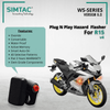 Yamaha | R15 V4 | Compatible | Simtac | With Switch [V6.0] | PNP Hazard Flasher / Adapter / Module | YMHV4-WS6