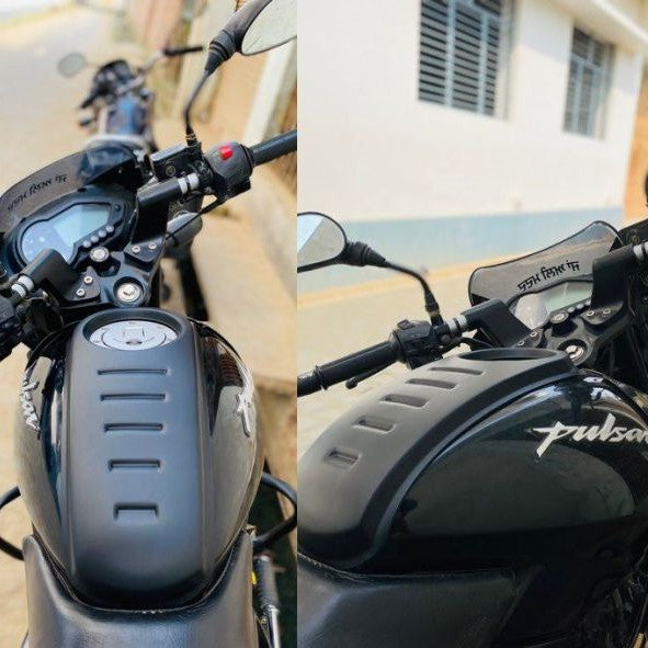 Bajaj Pulsar Tank Protection | Best Tank Pad Cover | Tank Scratch Protection | Modified Looks | Fits Pulsar 125 | Pulsar 150 | Pulsar 180 | Saiga Parts Modification Accessories |