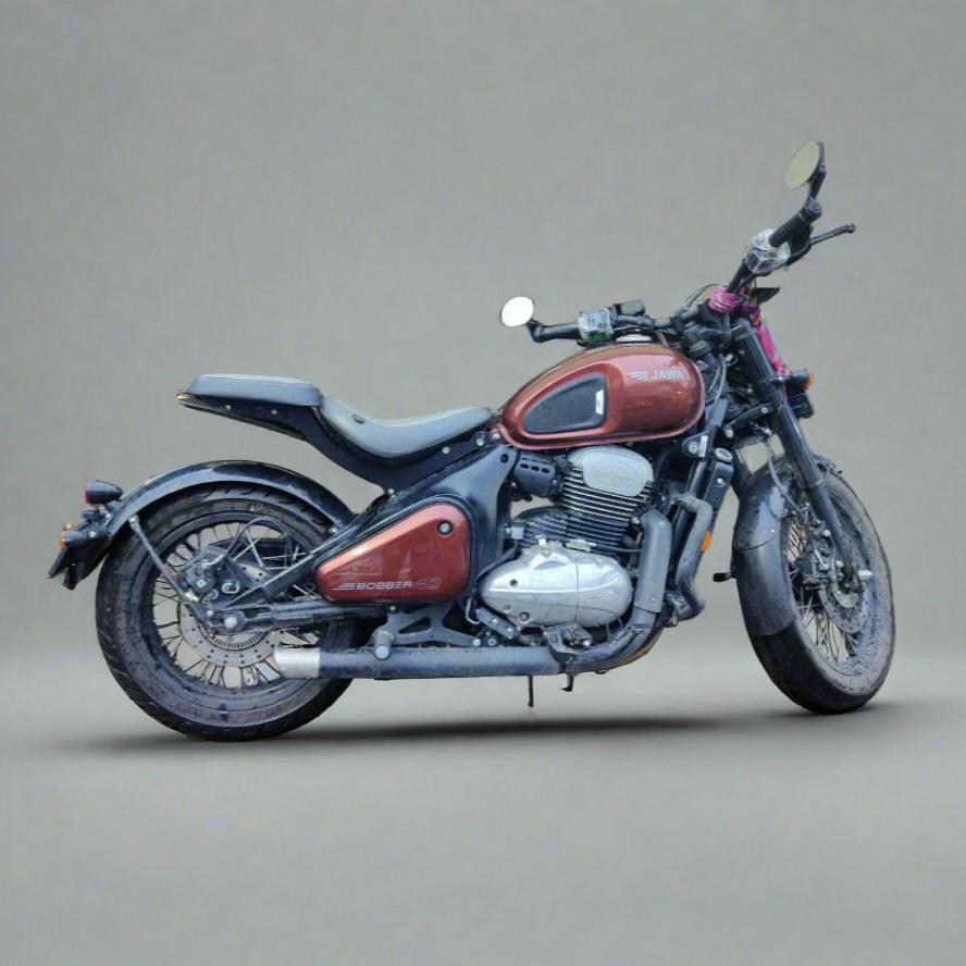 Premium Jawa 42 Bobber Custom Dual Seat | Heavy-Duty Support Up to 120 ...