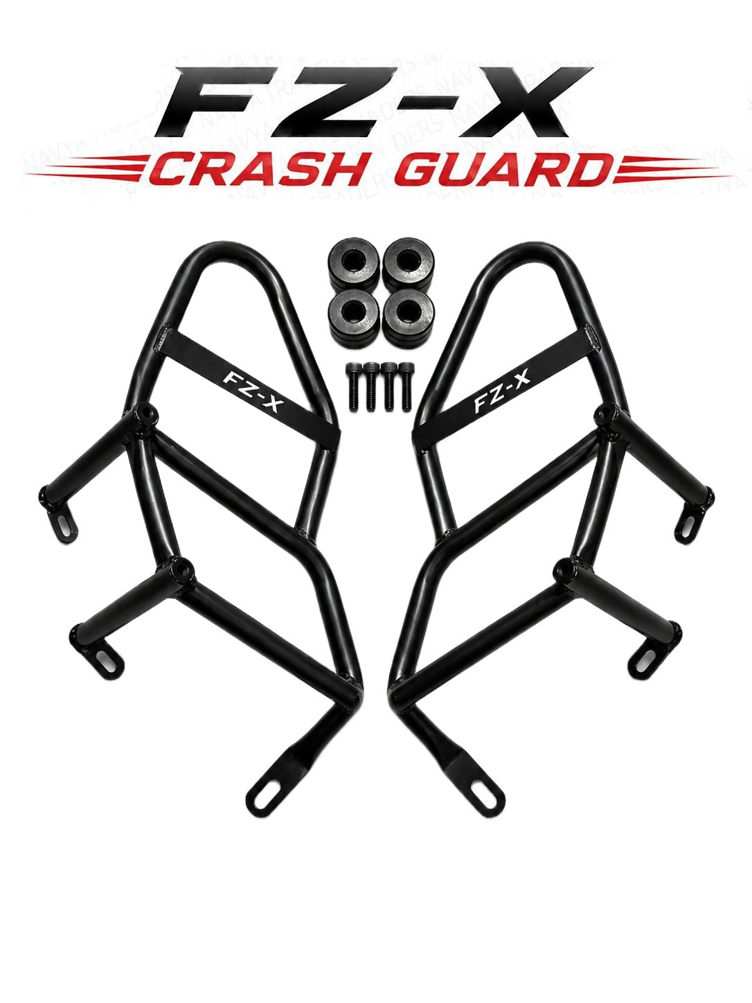 Yamaha FZ - X Crash Guard with Nylon Sliders