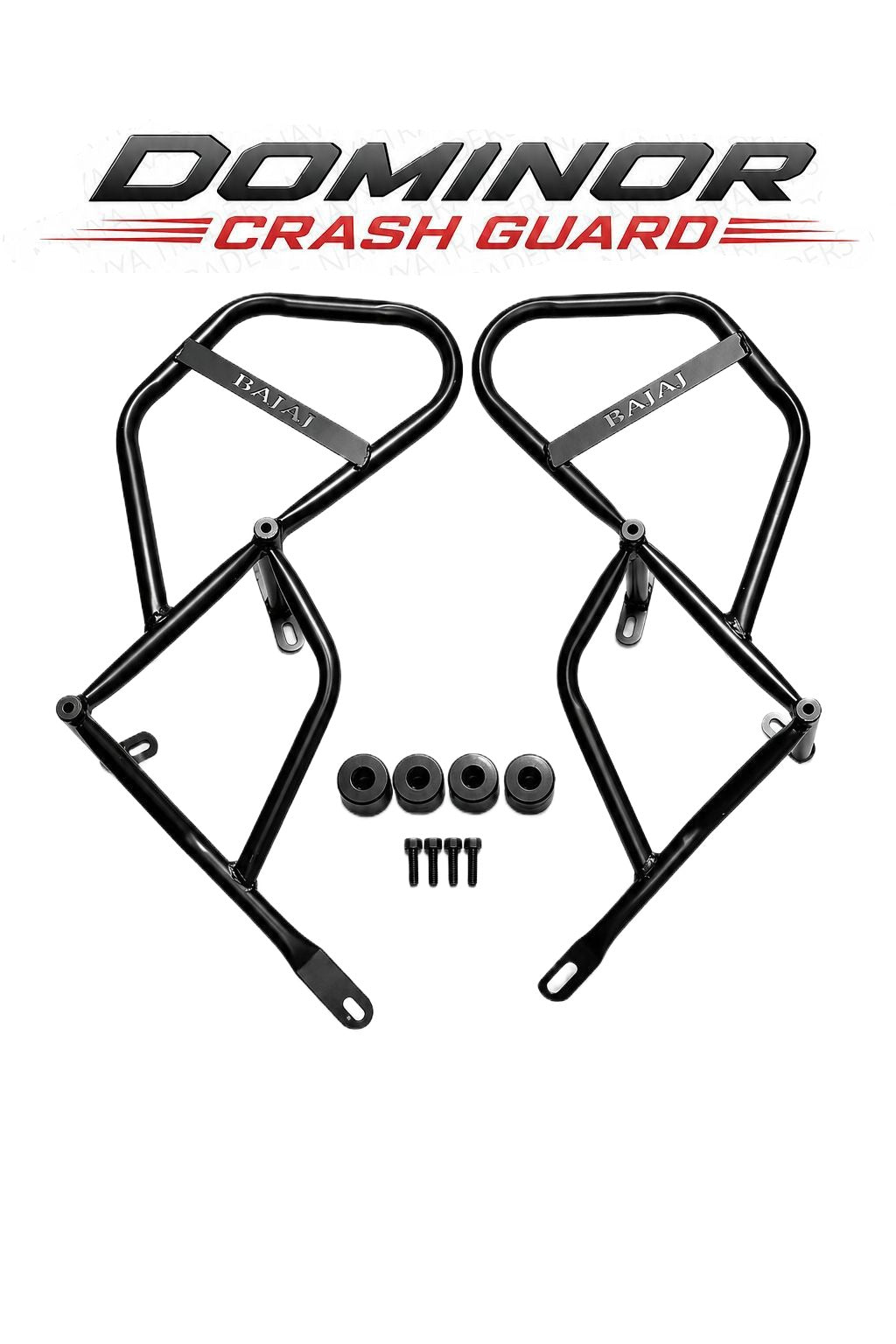 Economy Dominor Crash Guard with Nylon Sliders